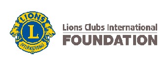 Lions Club International logo.